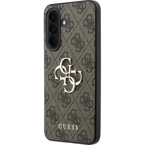 Guess PU 4G Metal Logo kryt Samsung Galaxy A37 hnědý - Pouzdra - Obrázek 1a44ce30922249efb90873d9ee408d17
