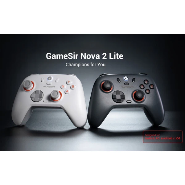 GameSir Nova Lite 2 herní ovladač bílý - Herní ovladače - Obrázek 1a8a4cbbb907462c9ea0aedcda76fda6