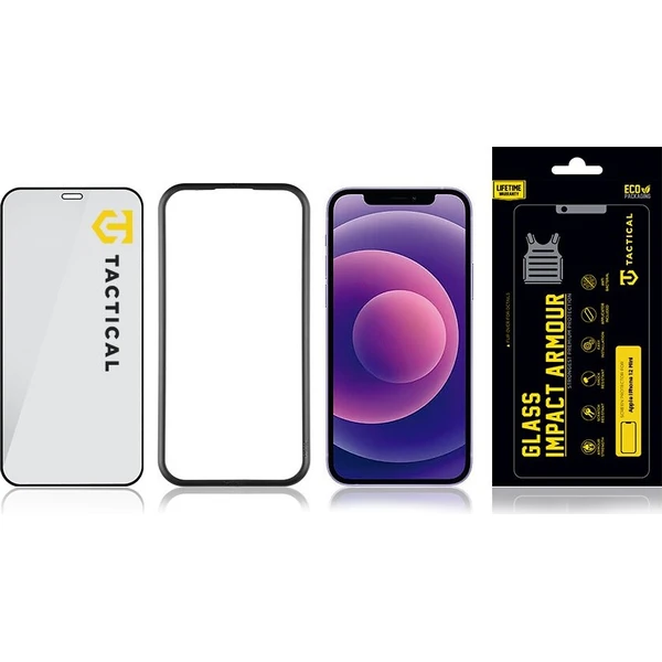 Tactical Glass Impact Armour sklo pro Apple iPhone 12 Mini - Ochranné folie a skla - Obrázek 1a8ed5177d9841cab666f598344b5c45
