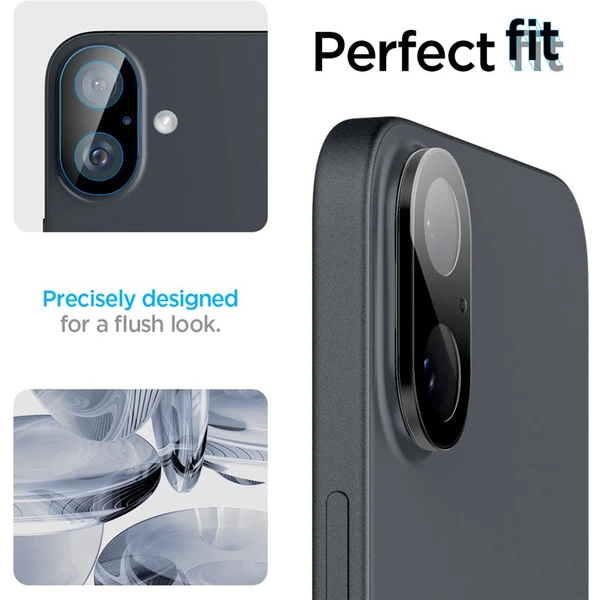 Spigen Glass tR Optik sada skel iPhone 16/16 Plus černá (2-pack) - Ochranné folie a skla - Obrázek 1ac8b215db114216945e15d4f82db7c4