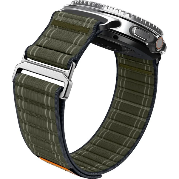 Spigen Fabric Band řemínek (hook-and-loop) Samsung Galaxy Watch8 46/44/40mm zelený - Řemínky - Obrázek 1ad132da9599426187bd16ac4680bb47