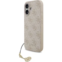 Guess 4G Charm kryt iPhone 17 růžový - Pouzdra