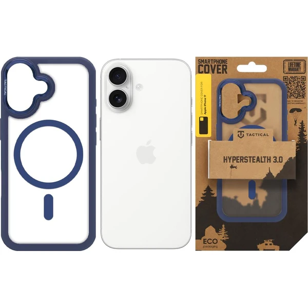 Tactical MagForce Hyperstealth 3.0 MagSafe kryt Apple iPhone 17 Deep Blue - Pouzdra - Obrázek 1afb4341f142409fac7d476fef47ff34