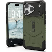 UAG Pathfinder MagSafe kryt iPhone 18 Pro/17 Pro zelený - Pouzdra