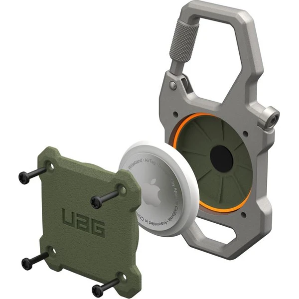 UAG Monarch AirTag Carabiner pouzdro pro AirTag lokátor olivově zelené - Pouzdra - Obrázek 1b44f2b7f4064abbaee3374f52907382