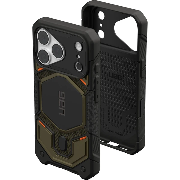 UAG Monarch Pro MagSafe Kevlar kryt iPhone 18 Pro/17 Pro zelený - Pouzdra - Obrázek 1b455e1981d6497785f9b844b54c6091