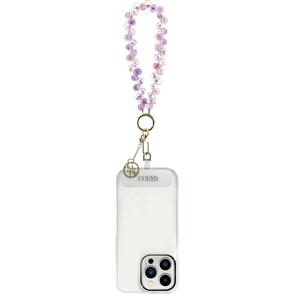 Guess univerzální popruh na ruku Crystals 4G Charm růžový - Popruhy - Obrázek 1b4be78850d24ced87ce3e394210c9d6