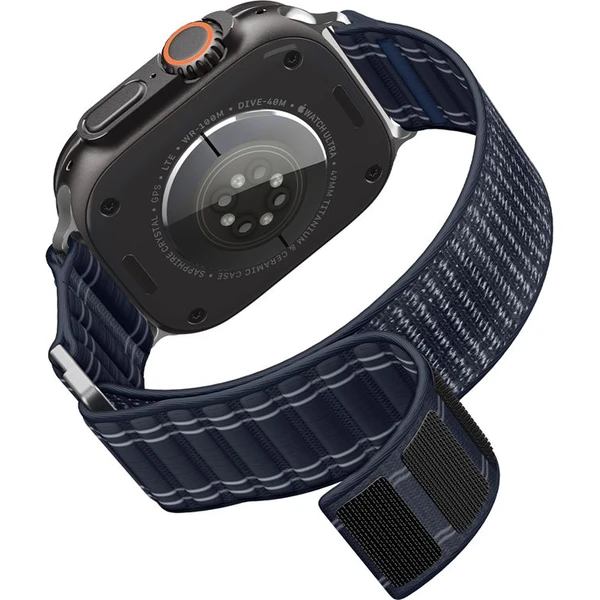 Spigen Fabric Band řemínek (hook-and-loop) Apple Watch 49/46/45/44mm námořně modrý - Řemínky - Obrázek 1b5e70157f644590a50b3ea07ff089b8