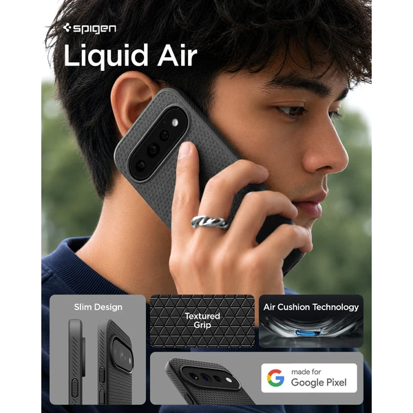 Spigen Liquid Air kryt Google Pixel 11 Pro matte black - Pouzdra - Obrázek 1b7aec1e396f45c79dfde26e899dbc41