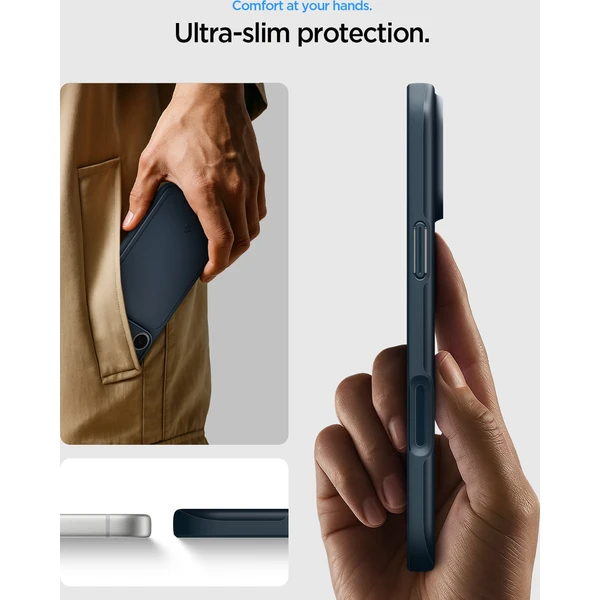 Spigen Thin Fit MagSafe kryt iPhone 18 Pro Max/17 Pro Max metal slate - Pouzdra - Obrázek 1b8829dc16214812985d9cf460e609d9