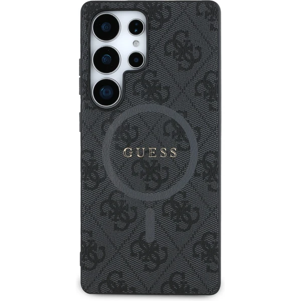 Guess PU Leather 4G Colored Ring MagSafe kryt Samsung Galaxy S25 Ultra černý - Pouzdra - Obrázek 1bee33f68cb34992bf6229571630a78e