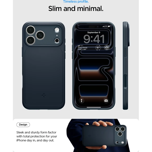 Spigen Thin Fit MagSafe kryt iPhone 18 Pro Max/17 Pro Max metal slate - Pouzdra - Obrázek 1bfda512884c4771a77602578d6729db