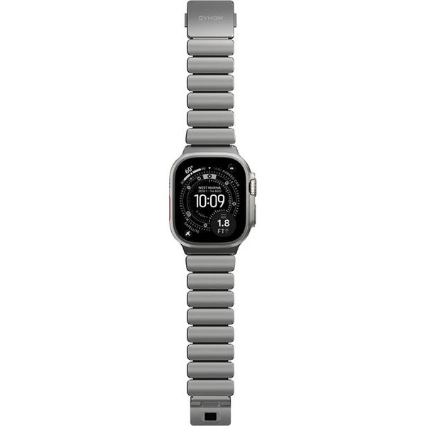 Nomad Stratos Band FKM řemínek Apple Watch 45/46/49mm Natural Titanium/Black - Řemínky - Obrázek 1c08cfd46ad241ac94ab4902c219de30