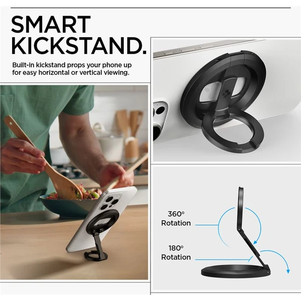 Spigen O-Mag Magnetic Phone Holder MagSafe stojánek černý - Stojánky - Obrázek 1c0ac9407a79456d95daf6bf28f83f0a