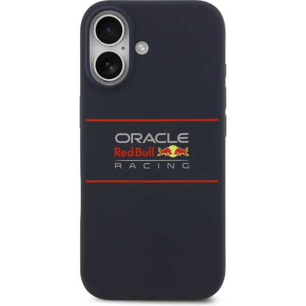 Oracle Red Bull Racing Silicone Horizontal Logo MagSafe kryt iPhone 17 modrý - Pouzdra - Obrázek 1c0b3a62a62444b3b4483238197a8460