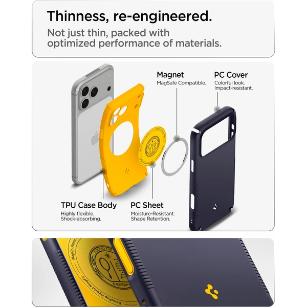 Spigen Nano Pop Hybrid MagSafe kryt iPhone 18 Pro/17 Pro blueberry navy - Pouzdra - Obrázek 1c0f8afd08c94d859cae86fb6df9a0d8