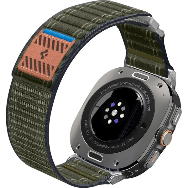 Spigen Fabric Band řemínek (hook-and-loop) Samsung Galaxy Watch Ultra 47mm zelený - Řemínky - Obrázek 1c1fdcb29b05417299dcf82a9a01273f