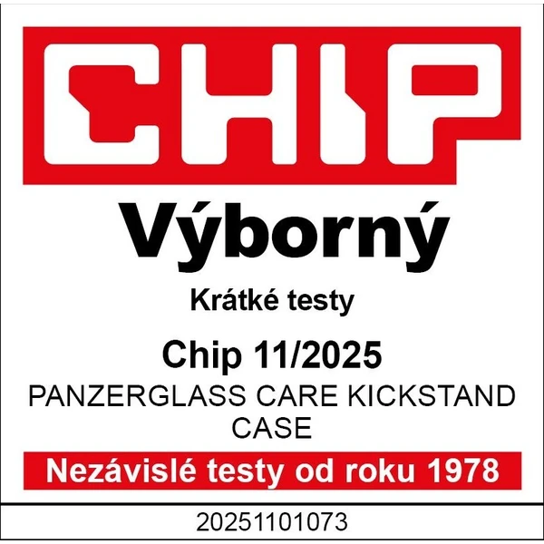 PanzerGlass® CARE Kickstand kryt s MagSafe Apple iPhone 17 Pro stříbrný/bílý - Pouzdra - Obrázek 1c35e65a2ed94adc86a4a29c46336b6c