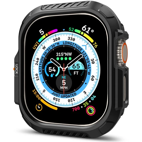 Spigen Lock Fit kryt Apple Watch Ultra 3/2/1 (49mm) černý - Pouzdra - Obrázek 1c4317733c18473cb5445a1e30d43b02