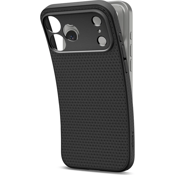 Spigen Liquid Air kryt iPhone 18 Pro Max/17 Pro Max matte black - Pouzdra - Obrázek 1c640980b5104d97a3e48dd8b40cb6c9