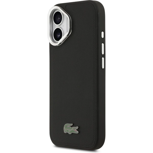 Lacoste Iconic Petit Pique Camera Stand MagSafe kryt iPhone 17 černý - Pouzdra - Obrázek 1c699455503f49c29c849a027bb0d7a1