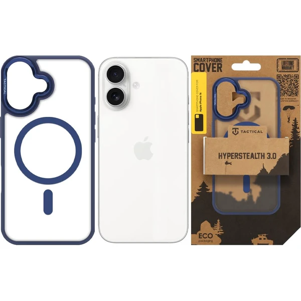 Tactical MagForce Hyperstealth 3.0 MagSafe kryt Apple iPhone 16 Deep Blue - Pouzdra - Obrázek 1ca32d269f744ee694eca33aa738030c
