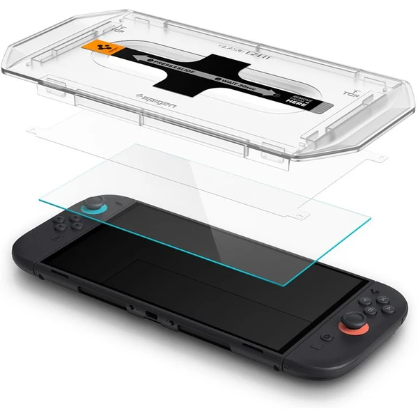 Spigen Glass tR EZ Fit 2 Pack tvrzené sklo Nintendo Switch 2 (2 ks) - Ochranné folie a skla - Obrázek 1ca4dcf76343425c9ec5d140eb64fc59
