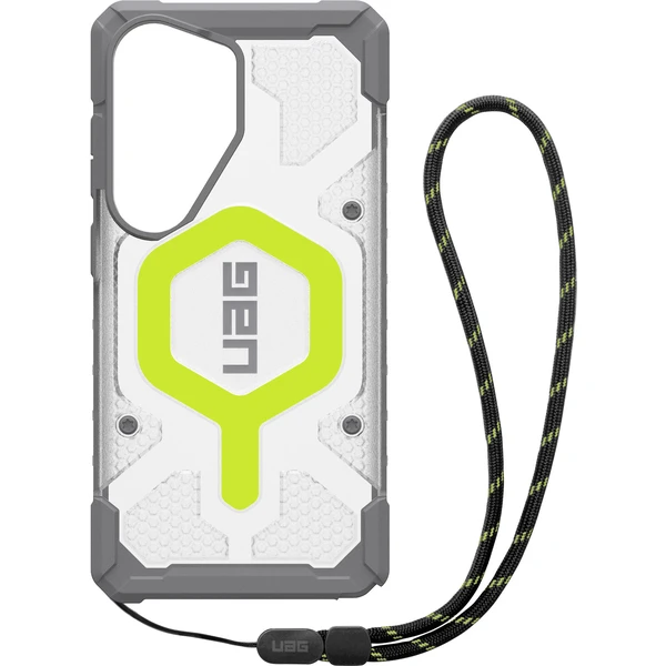 UAG Pathfinder Clear MagSafe kryt Samsung Galaxy S26 Ultra Active Neon Lanyard - Pouzdra - Obrázek 1cb8317b4b214dcfbc59f55f46129a12