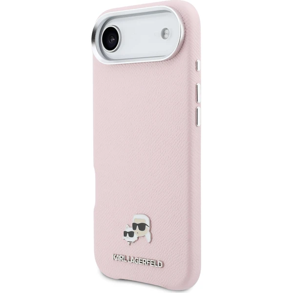 Karl Lagerfeld PU Karl and Choupette Heads Pins MagSafe kryt iPhone Air růžový - Pouzdra - Obrázek 1cbbd28f45a84f03abe3e7cca2e0bf3b