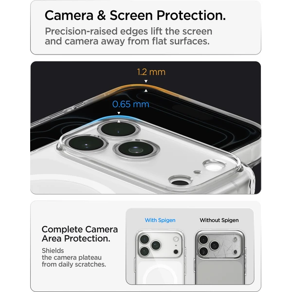 Spigen Ultra Hybrid MagSafe kryt iPhone 18 Pro Max/17 Pro Max frost white - Pouzdra - Obrázek 1cc4e5e5f4484df49ea0324dc03355ec
