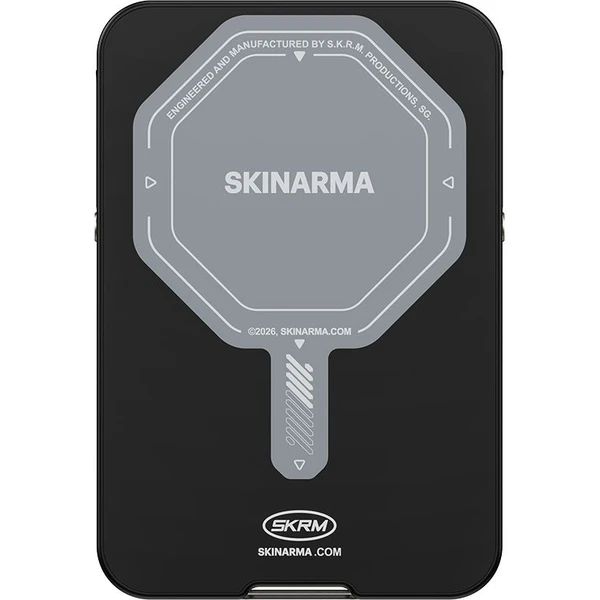 SKINARMA Vektor MagSafe Cardholder peněženka se stojánkem Black/Red - Peněženky - Obrázek 1cebc28c48b64b4db0ba6c920e4ee0ed