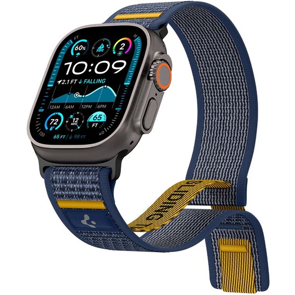 Spigen Athlex Air Active řemínek Apple Watch 49/46/45/44mm námořně modrý