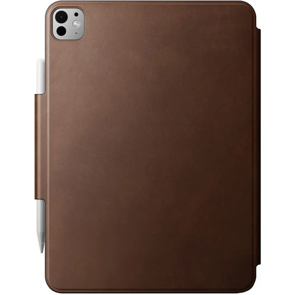 Nomad Leather Folio pouzdro pro iPad Pro 11" (M4/M5) hnědé - Pouzdra - Obrázek 1d15e9d1474643c7b0bb252929cf53d9