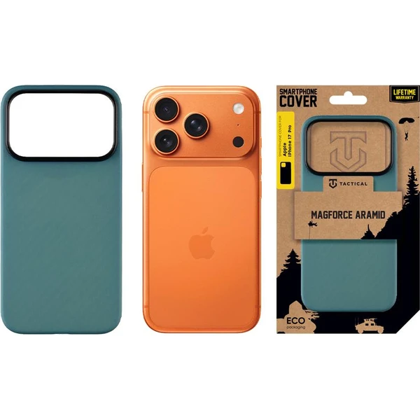 Tactical MagForce Aramid kryt Apple iPhone 17 Pro modrý - Pouzdra - Obrázek 1d448ba74ab3447f84b05dd44e61d3c3