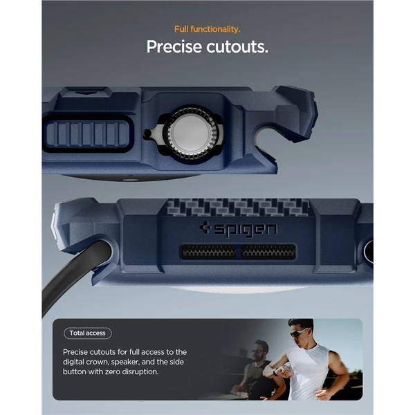 Spigen Rugged Armor 2 pouzdro Apple Watch 11 (42mm) navy blue - Pouzdra - Obrázek 1d4b91fbb5dd40dab9049213eb57ec9f