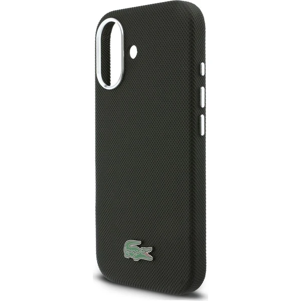 Lacoste PVC Iconic Petit Pique Metal Logo MagSafe kryt iPhone 16 černý - Pouzdra - Obrázek 1d5377aa49474396ad17ceb578cc07c3