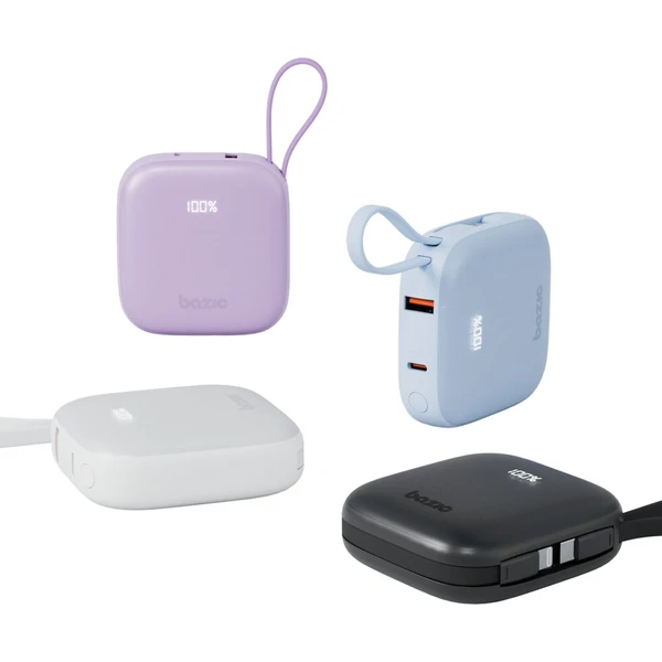 Energea Bazic GoPower Fusion powerbanka 10000mAh s kabely fialová - Powerbanky - Obrázek 1d6d5ec3cf8d436bb613b15ffbffd03e