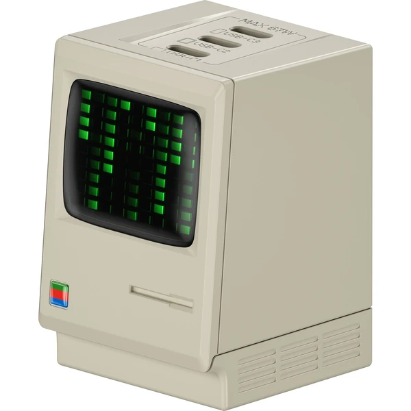 SHARGE Retro 67W USB-C GaN nabíječka (cestovní set) - Nabíječky - Obrázek 1d93842aca0b4866ac14f19f5e9990f4