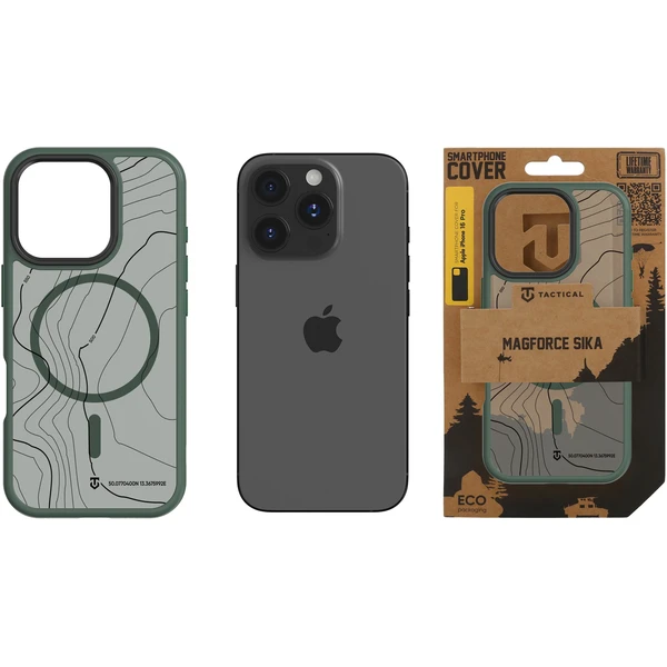 Tactical MagForce Hyperstealth Sika kryt iPhone 16 Pro Forest Green - Pouzdra - Obrázek 1dabd0958bb64b598b9149b9bac3223a