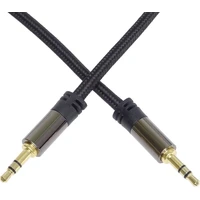 PremiumCord HQ 3,5mm/3,5mm kabel 1,5m černý - Kabely a redukce