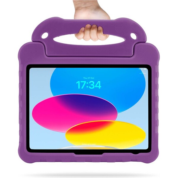 Pipetto Activity dětské pouzdro pro Apple iPad 11" (2025)/10,9" (2022) fialové
