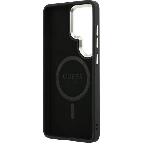 Guess PU Leather 4G Gold Frame Magnetic kryt Samsung Galaxy S26 Ultra hnědý - Pouzdra - Obrázek 1de3235dafd64baeb4ad63184603d621