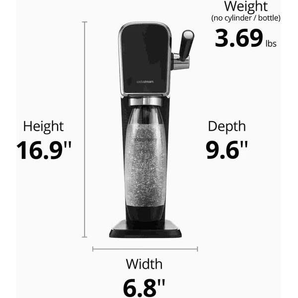 SodaStream ART výrobník sody černý - Výrobníky sody - Obrázek 1de5deb1296e4a26a1277c01635c7998