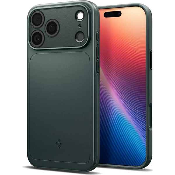 Spigen Thin Fit MagSafe kryt iPhone 17 Pro abyss green - Pouzdra - Obrázek 1de6cad14fbf4eec85afcf7c450d7581