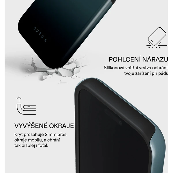 Burga Tough MagSafe kryt iPhone 17 Pro Black Hole - Pouzdra - Obrázek 1de6e609205a46ad8d0a416bc28f4c5e