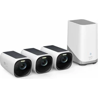 Anker eufyCam S330 3 ks + HomeBase 3 bílá - IP kamery