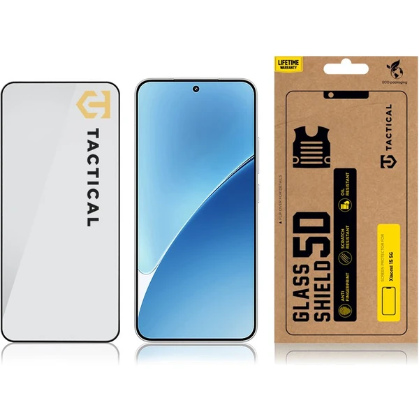 Tactical Glass Shield 5D sklo pro Xiaomi 15 5G černé - Ochranné folie a skla - Obrázek 1deaca05cd974a9a87a91a318e661c84