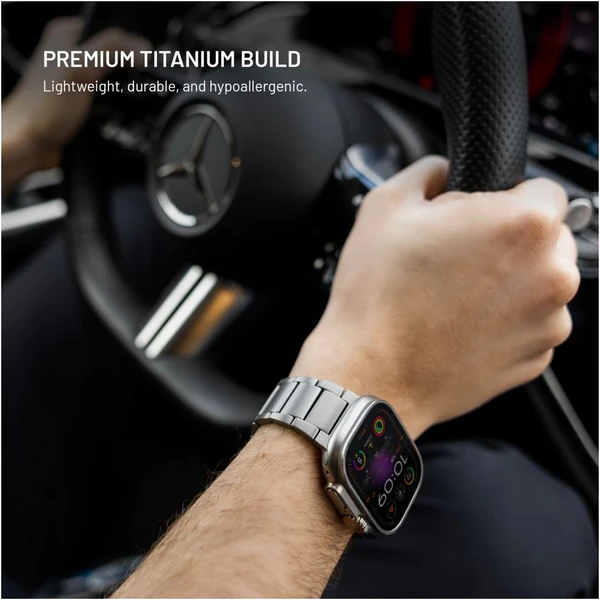 FIXED Titanium Strap titanový řemínek Apple Watch 44/45/46/49mm, přírodní titan - Řemínky - Obrázek 1df2dbb639624be4b3b4d38a029a971d