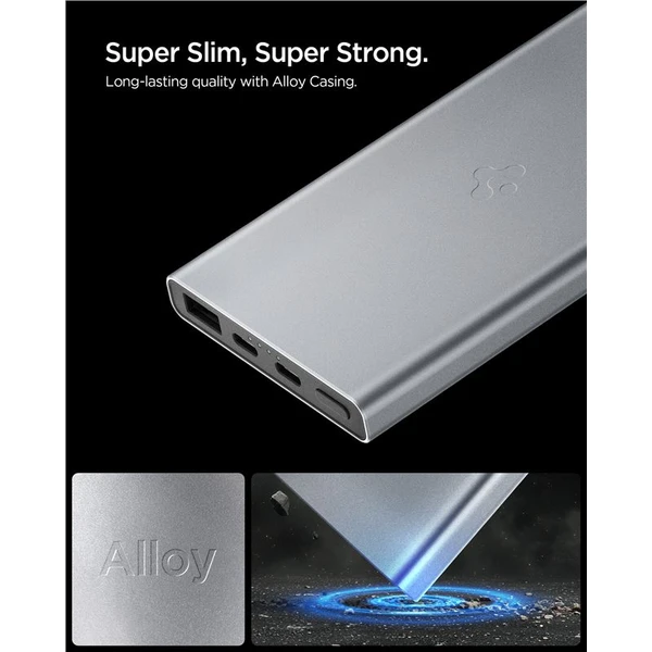 Spigen Essential powerbanka 10000mAh (22.5W) šedá (EA2210) - Powerbanky - Obrázek 1dfed618d3184ec487b8a73d1cecf923