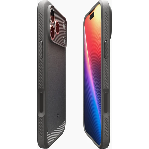 Spigen Rugged Armor MagSafe kryt iPhone 18 Pro Max/17 Pro Max gray - Pouzdra - Obrázek 1e270728d19440e1bdf572dfa0217120